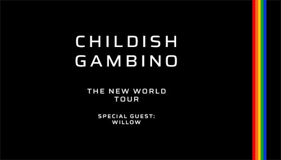 More Info for Childish Gambino: The New World Tour