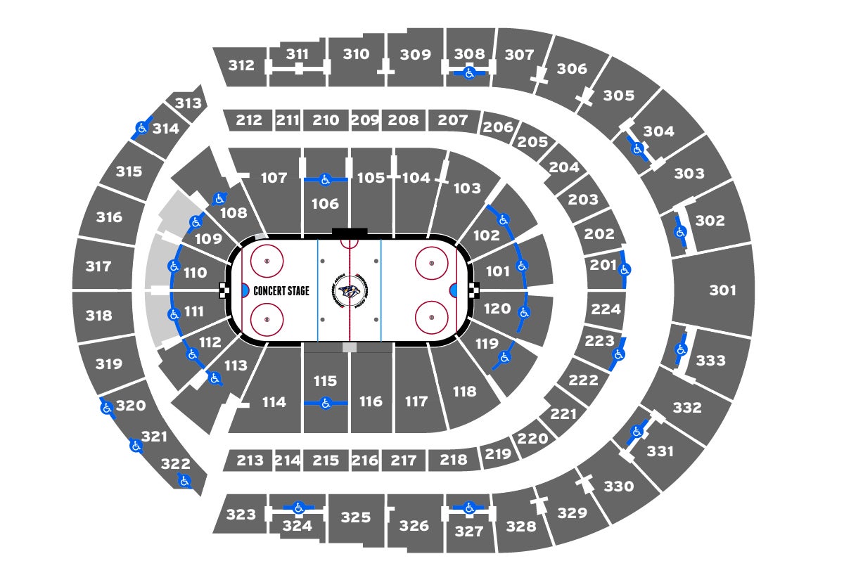 Seating Charts  Yuengling Center