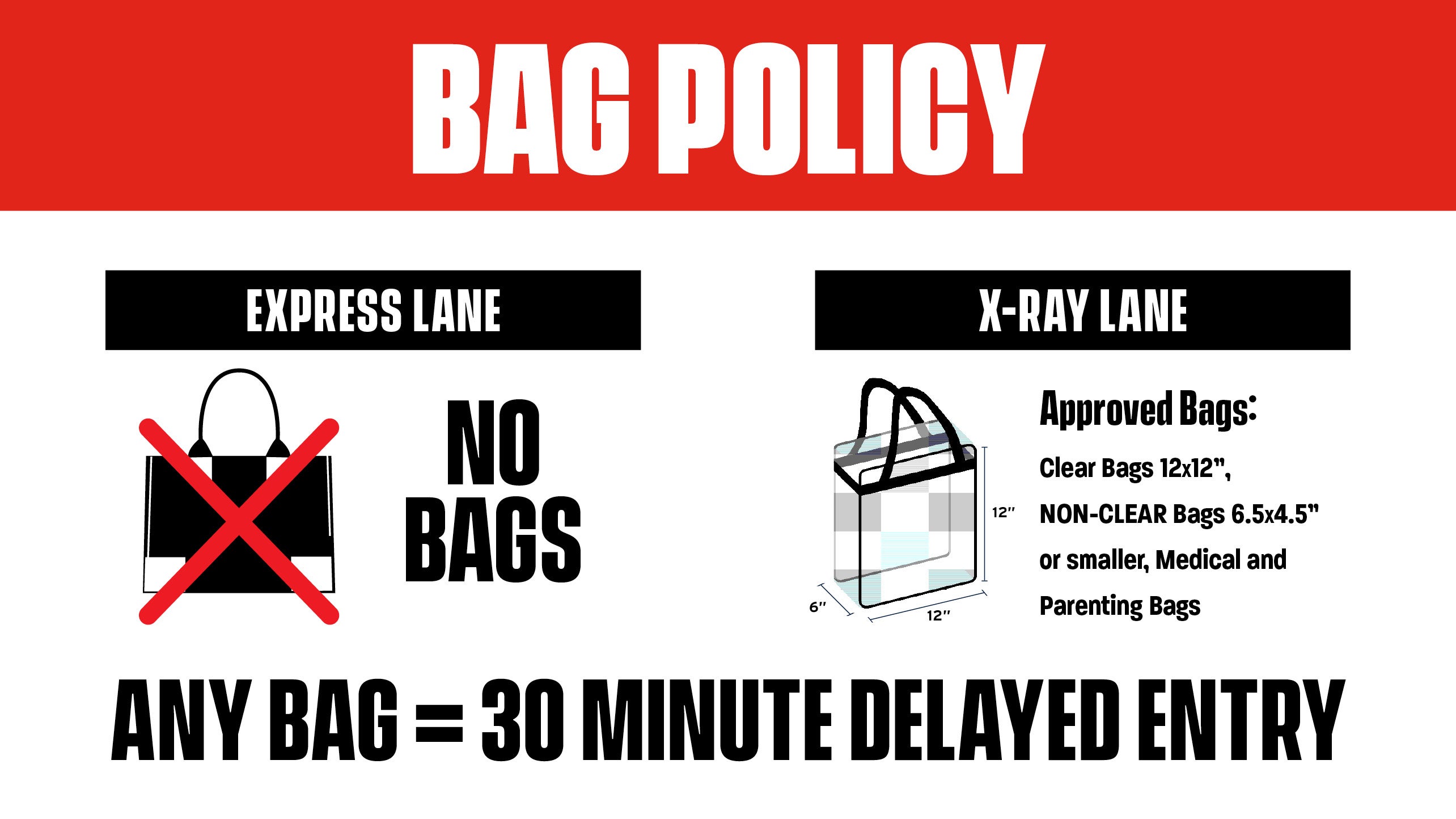 Bridgestone Arena Bag Policy | Bridgestone Arena