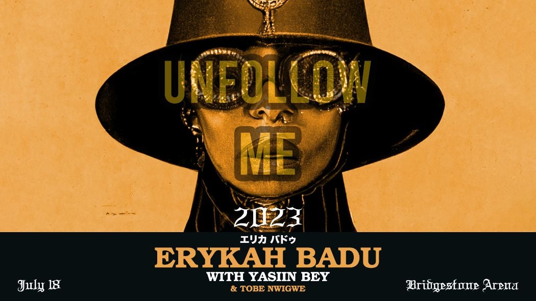 Erykah Badu Unfollow Me Tour Bridgestone Arena
