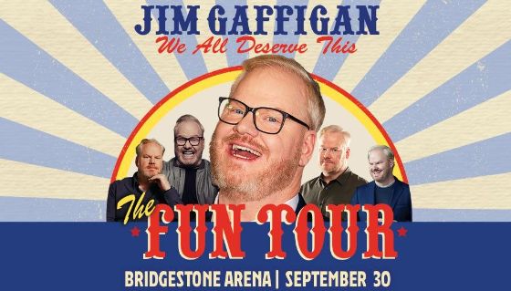 POSTPONED: Jim Gaffigan: The Fun Tour | Bridgestone Arena