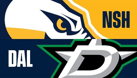 Dallas Stars Vs. Nashville Predators | Bridgestone Arena