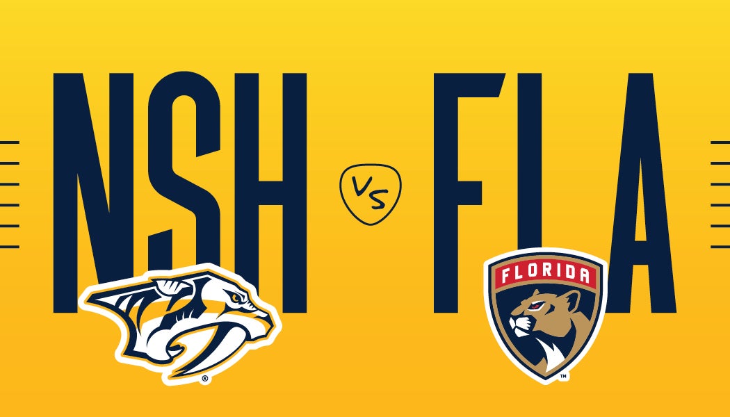 More Info for Florida Panthers vs. Nashville Predators