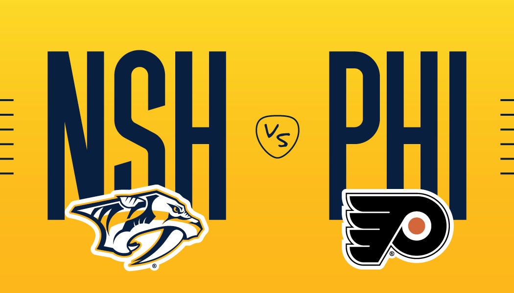 More Info for Philadelphia Flyers vs. Nashville Predators