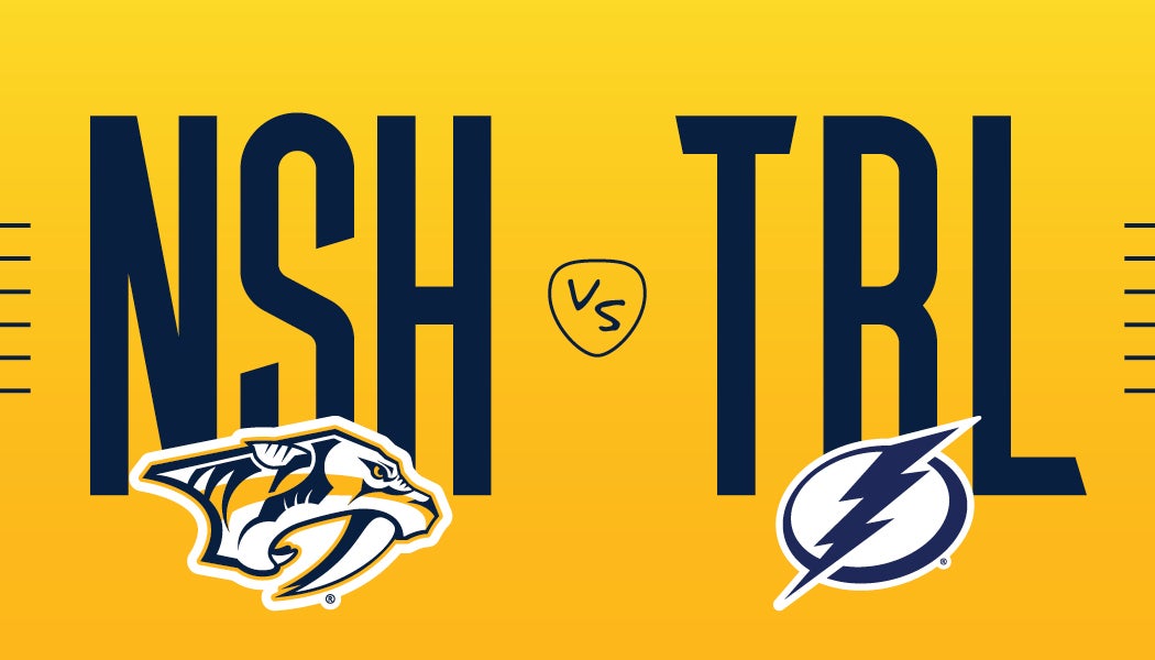 More Info for Tampa Bay Lightning vs. Nashville Predators