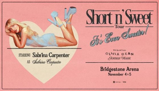 More Info for Sabrina Carpenter: Short n' Sweet Tour