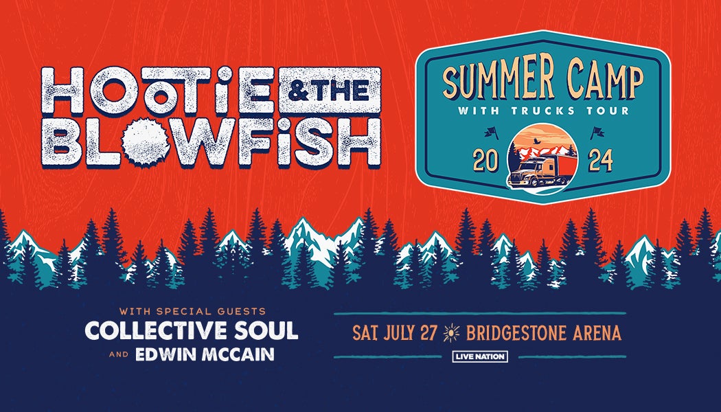 Hootie & The Blowfish Summer Camp with Trucks Tour 2024 Bridgestone