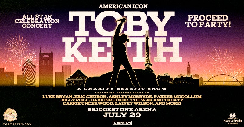 More Info for Toby Keith: Allstar Celebration honoring an American Country Icon -Toby Keith