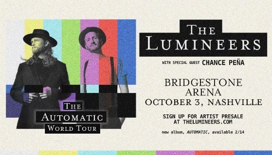 More Info for The Lumineers: The Automatic World Tour